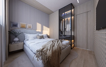 DT ARQUITERURA - 61m² - SUÍTE MASTER