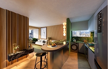 PERLLA - 98m² - LIVING INTEGRADO