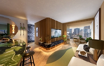 PERLLA - 98m² - LIVING INTEGRADO