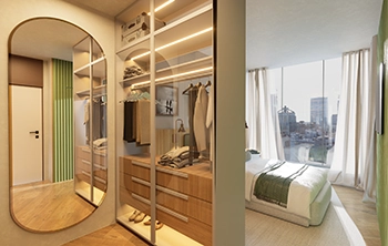 PERLLA - 98m² - CLOSET SUÍTE MASTER