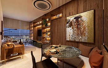 THAÍS DIAS - 63m² - LIVING INTEGRADO