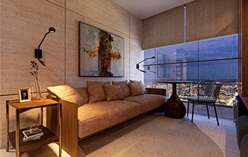 THAÍS DIAS - 63m² - LIVING INTEGRADO