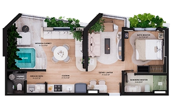 DT ARQUITETURA 61m²